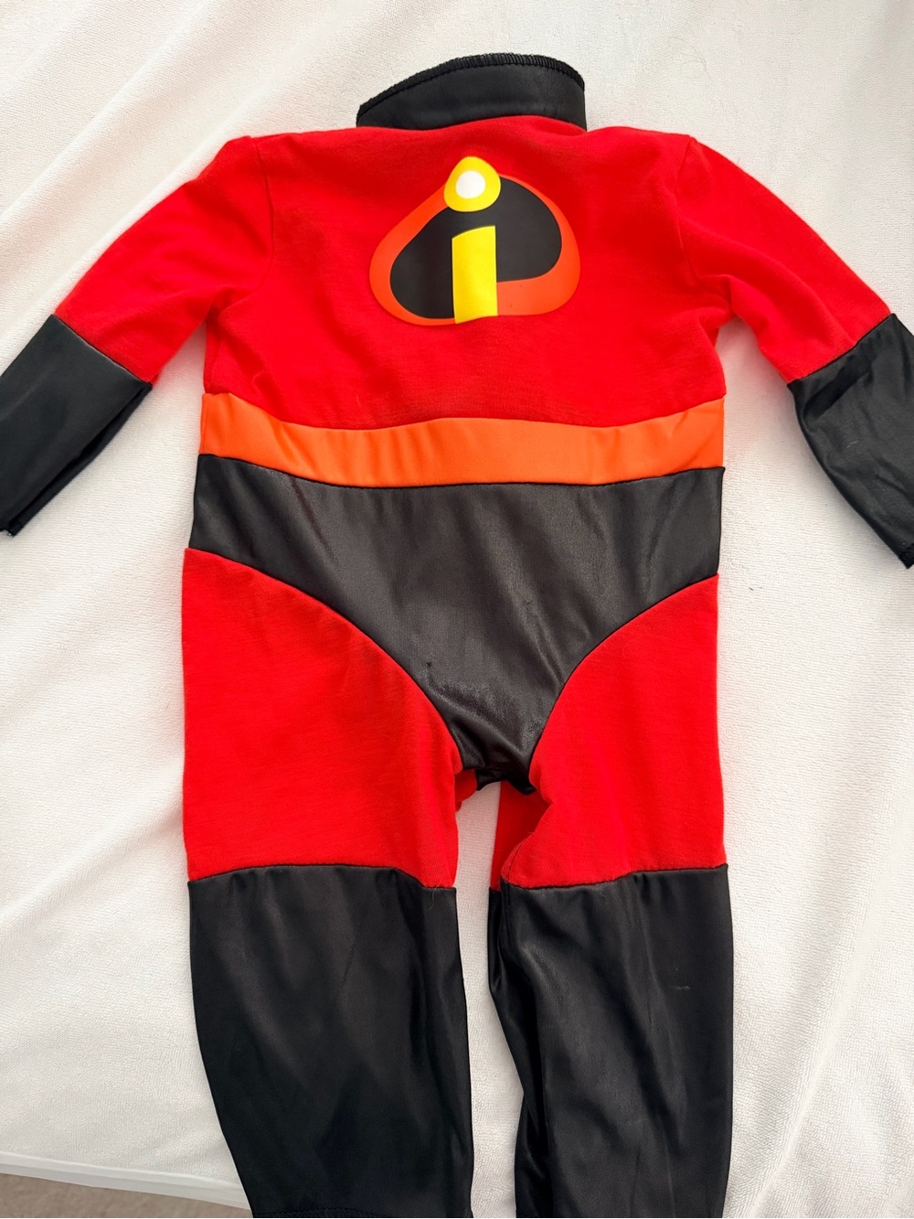Disney Red, Black and Orange Superhero Kids Jumpsuit